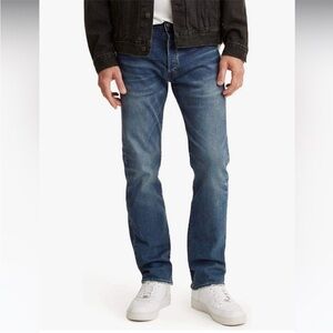 Levi's | Men's Classic Blue Denim 501 Buttonfly Straight Leg Jeans Size 32x32